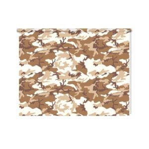Rolgordijn-Urban-camouflage-patroon-bruin