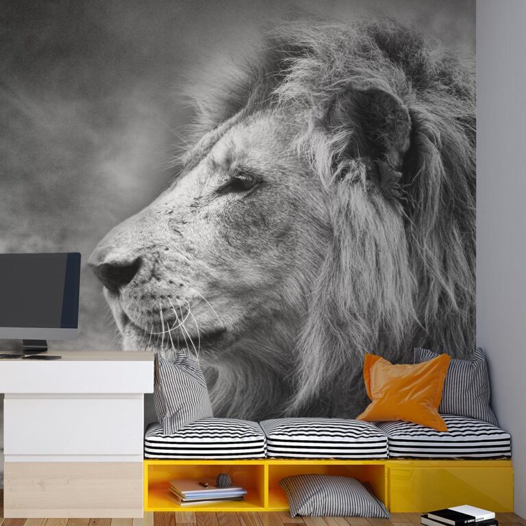 Fotobehang Jonge leeuw