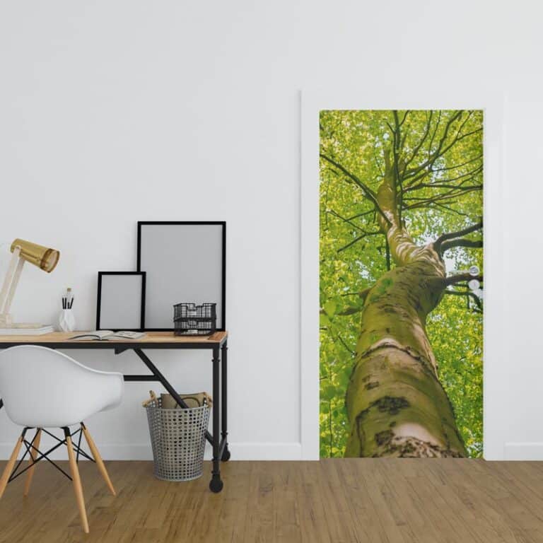 Deursticker Lenteboom