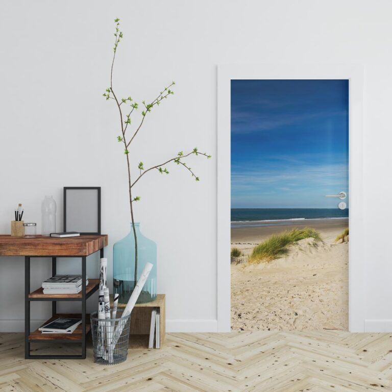 deursticker strand en duinen