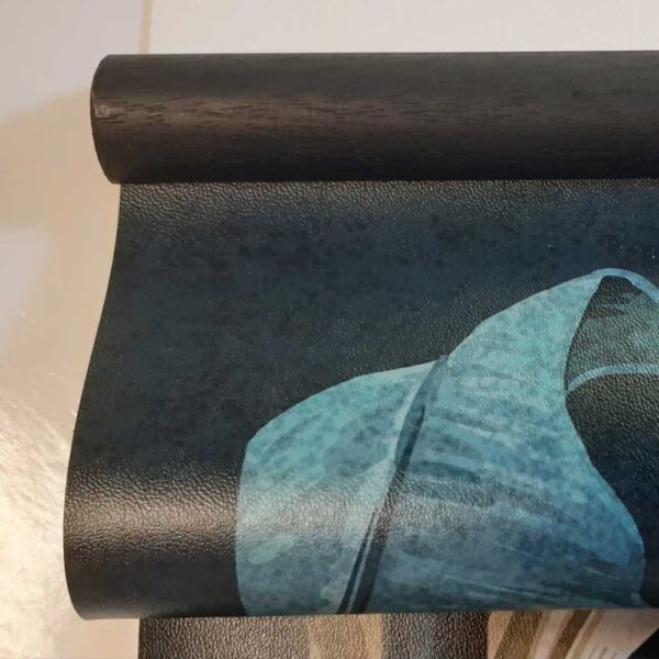 wanddoek detail onderlat