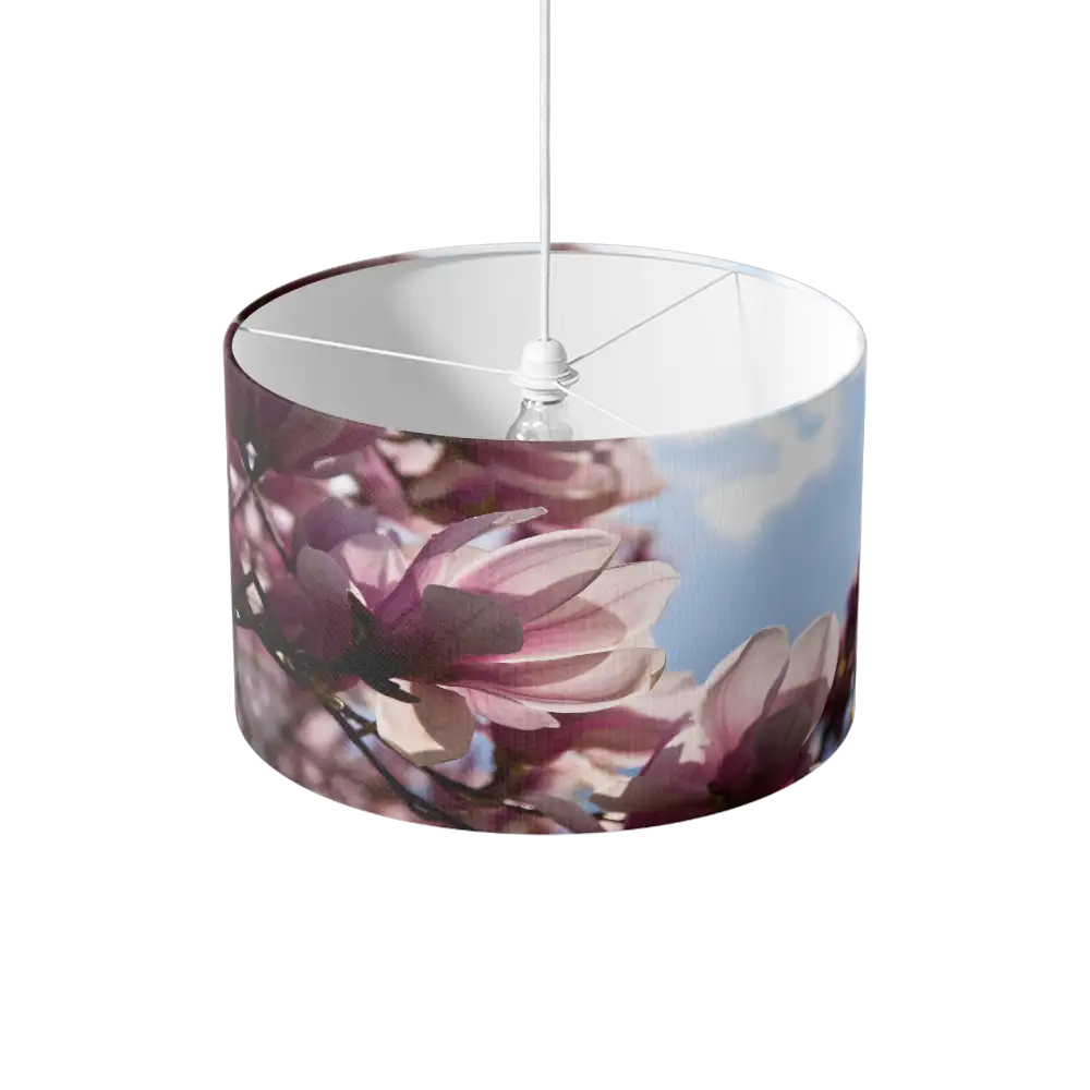 lampenkap Magnolia hangend