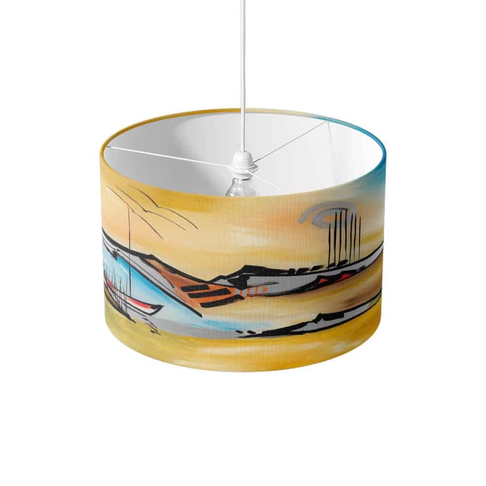 Lampenkap In the harbour