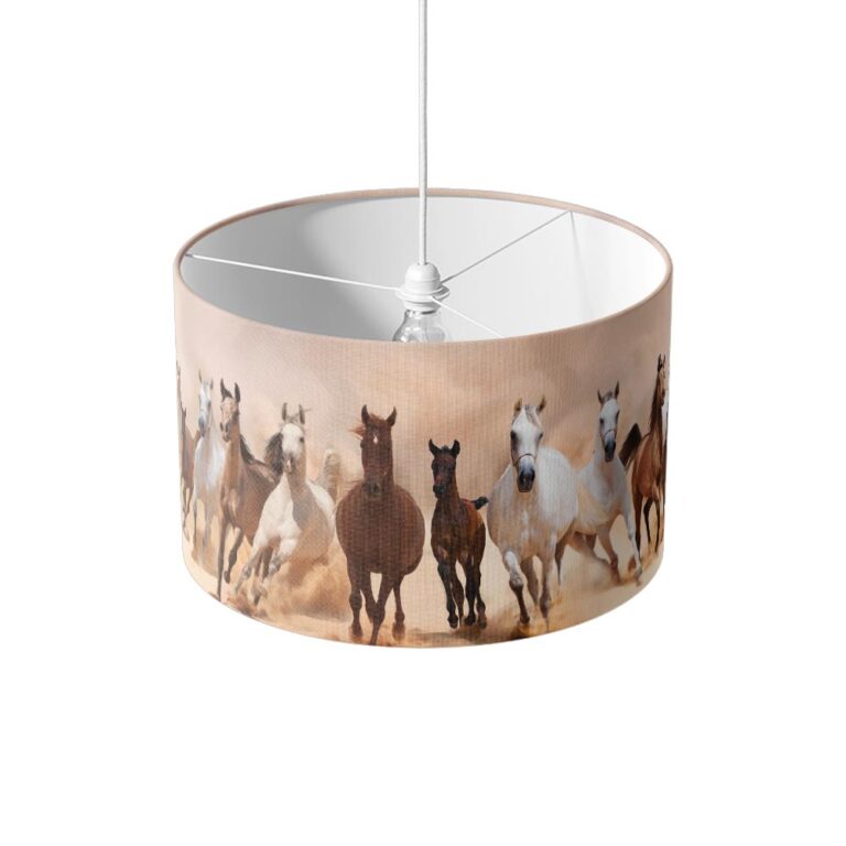 Lampenkap Paarden groep