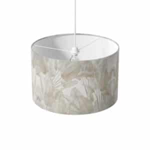 Lampenkap Bladeren in taupe