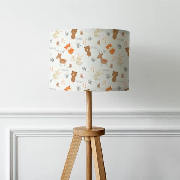 Kinderlamp - Lampenkap - Lampenkap Vrolijke dieren