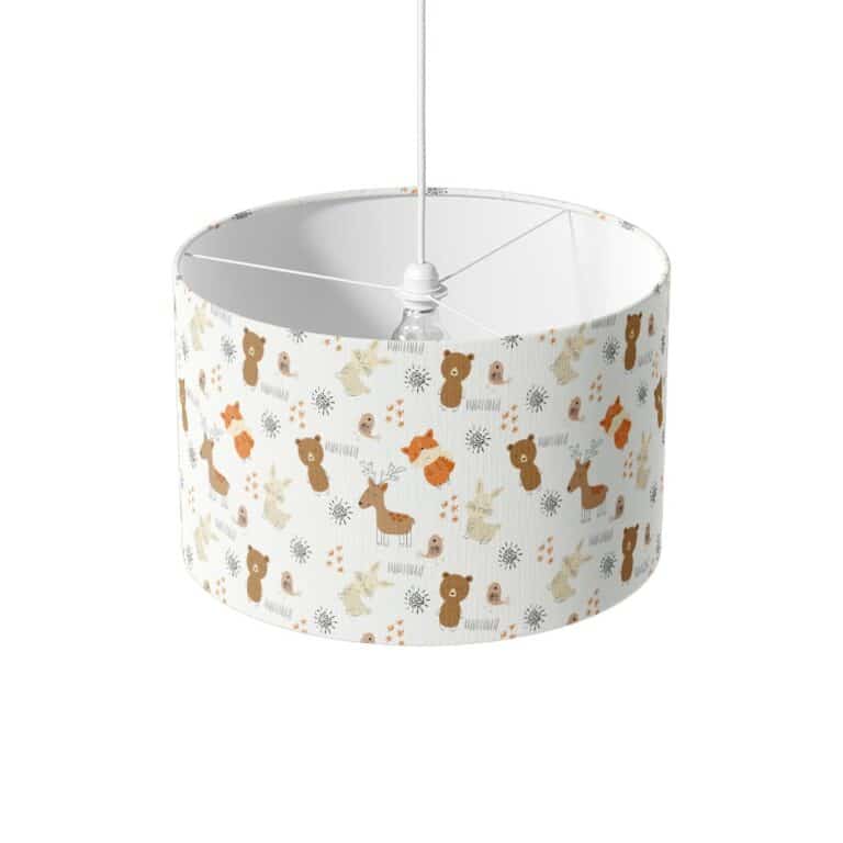 Kinderlamp - Lampenkap - Lampenkap Vrolijke dieren