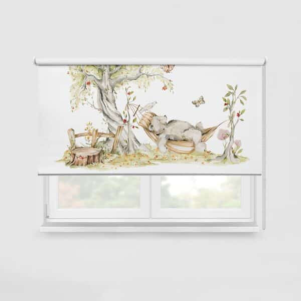 rolgordijn kinderkamer - rolgordijn babykamer - rolgordijn - bedrukte rolgordijnen