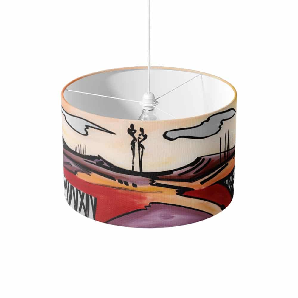 Lampenkap Isolated couple