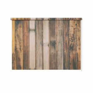 Rolgordijn Vintage houten planken