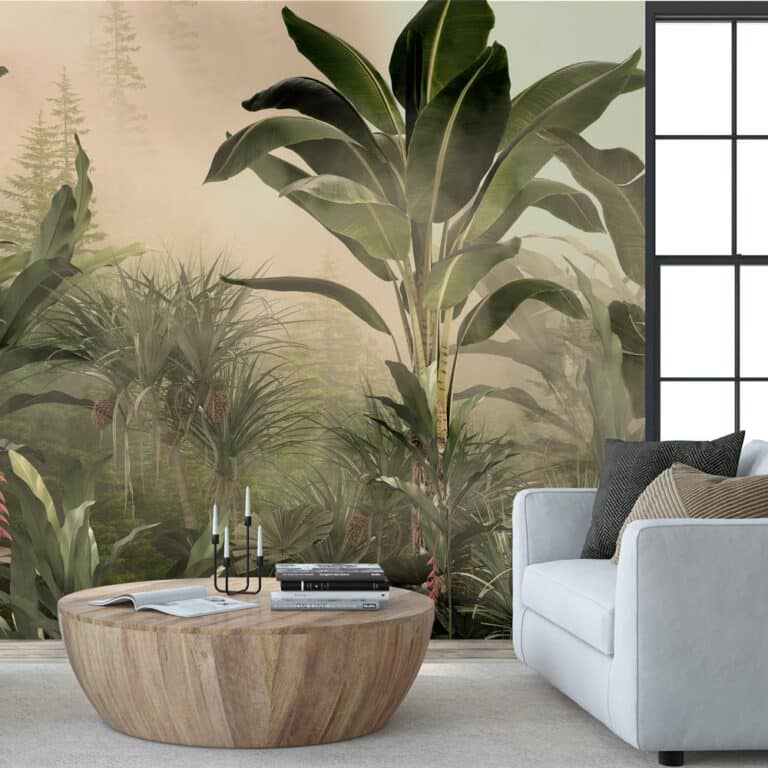 Fotobehang In de groene jungle