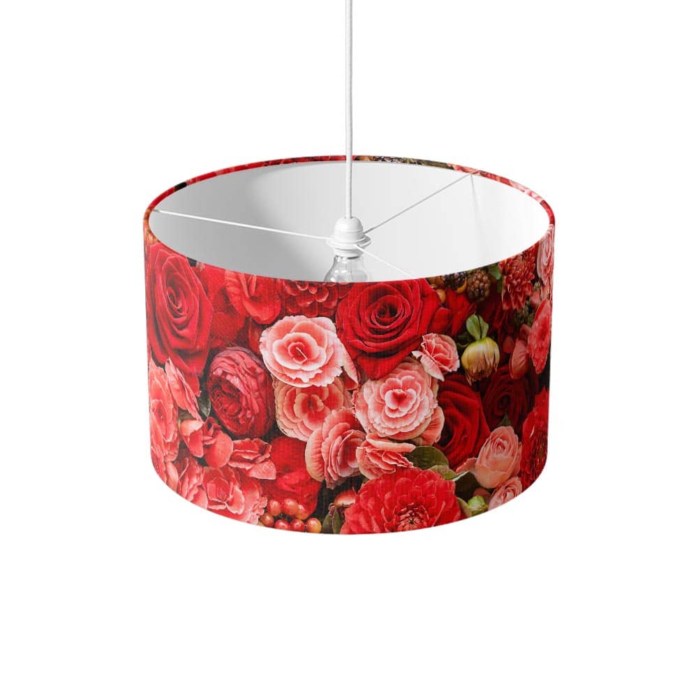 Lampenkap Kleurrijke bloemen