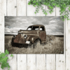 Tuinposter vintage truck