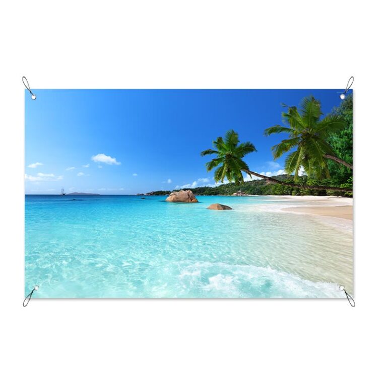 Tuinposter Dromen op het strand