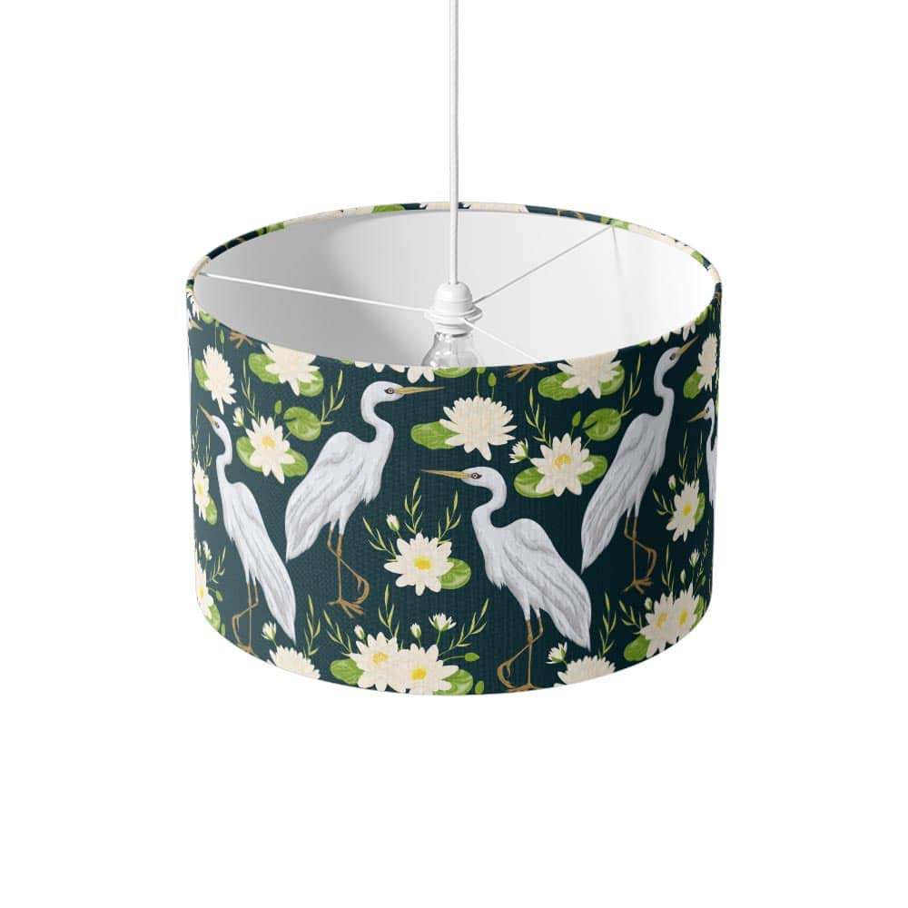 Lampenkap Reiger patroon