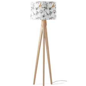 Lampenkap Olifanten en giraffen patroon