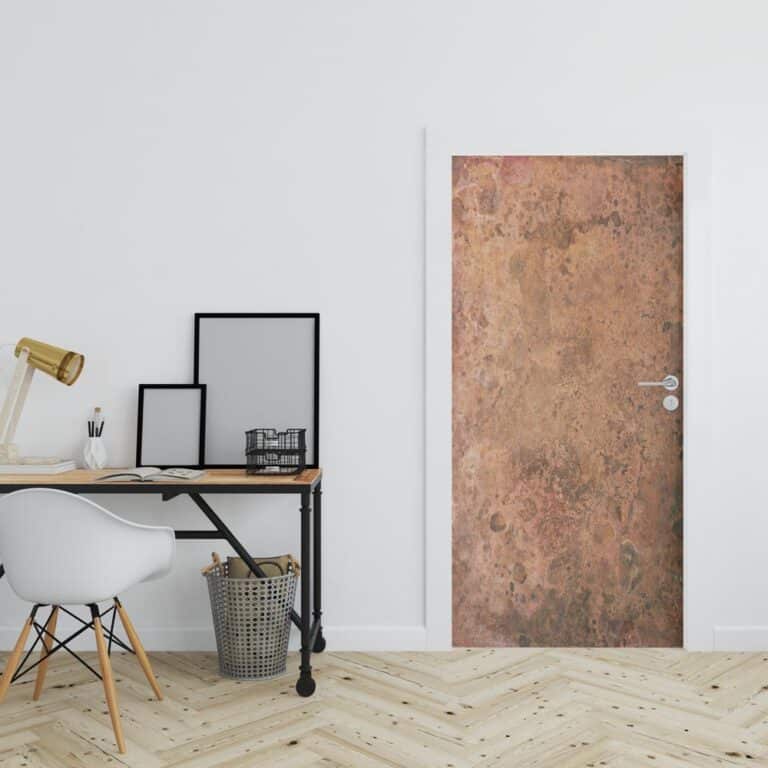 Deursticker Koper look