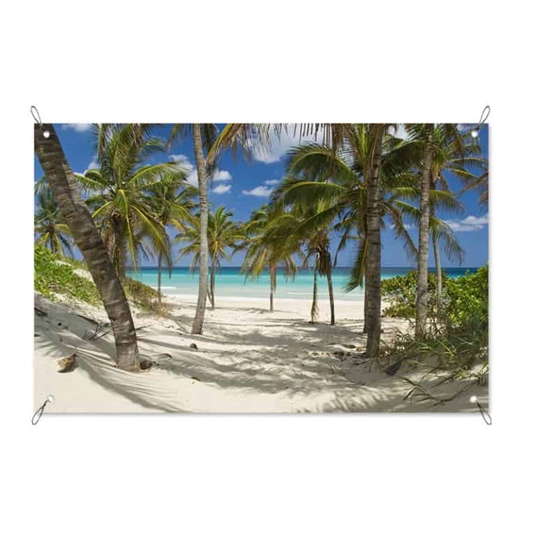tuinposter tropisch strand