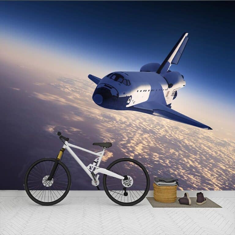 Fotobehang Space shuttle