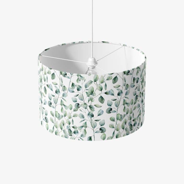 lampenkap Eucalyptus blaadjes aan tak