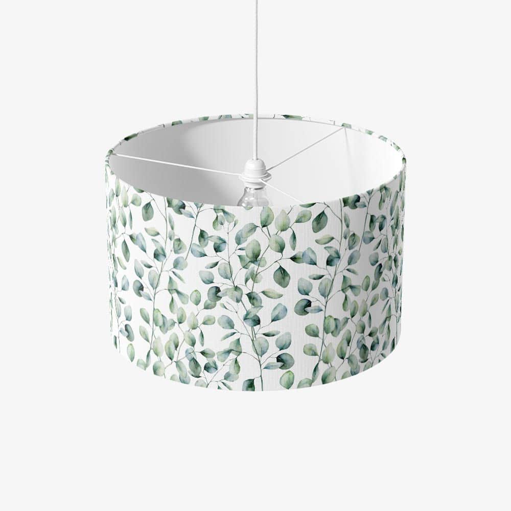 lampenkap Eucalyptus blaadjes aan tak