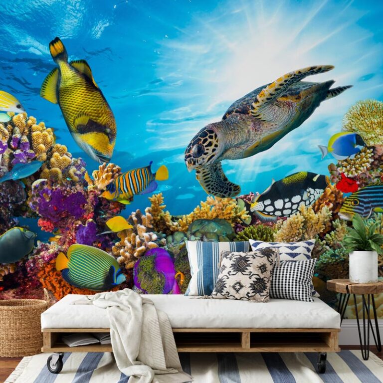Fotobehang Tropische onderwater wereld