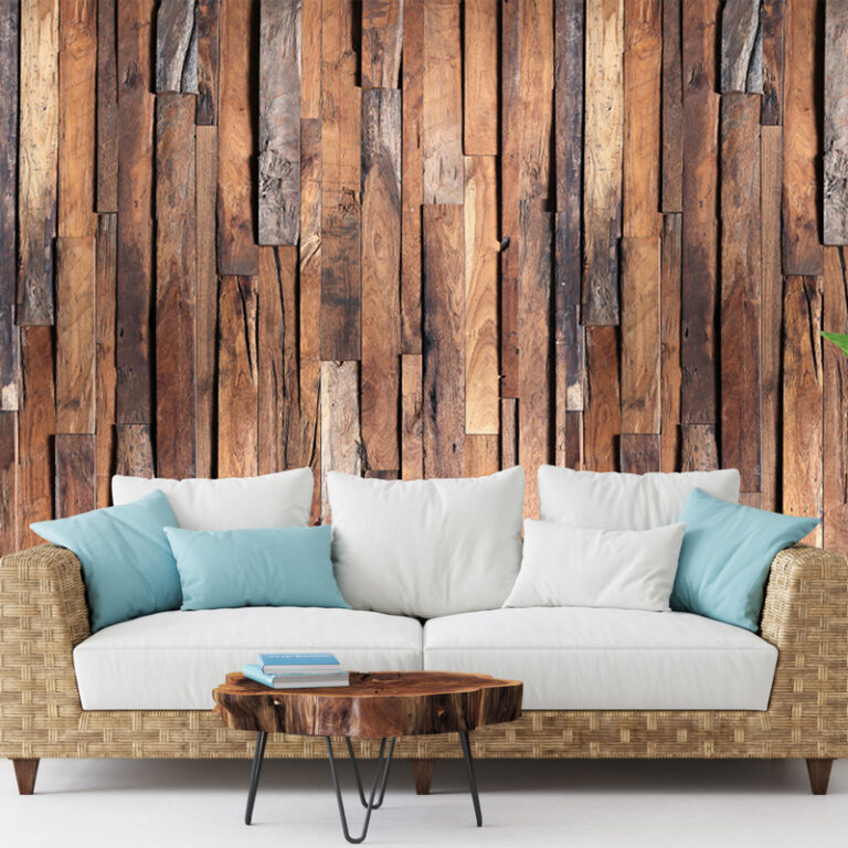 Fotobehang Rustiek hout