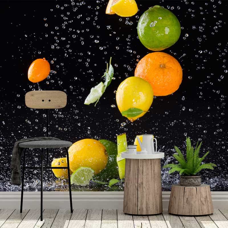 Fotobehang Citrusvruchten spektakel