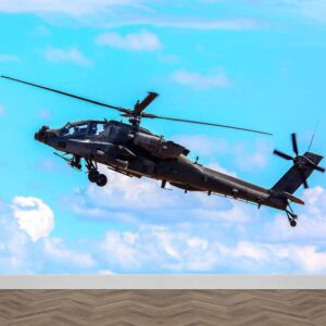 Fotobehang Apache helikopter