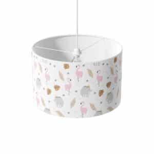 Lampenkap Flamingo olifant patroon