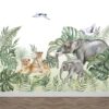 Kinderbehang op safari