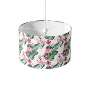 lampenkap Botanische roze flamingo - lampenkap