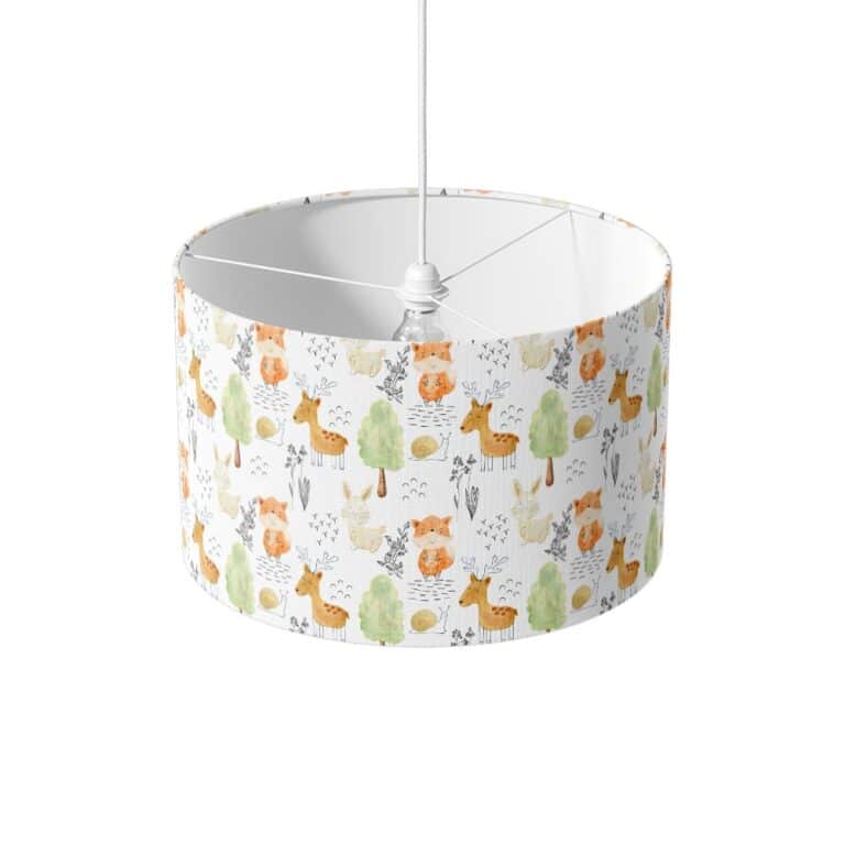 Lampenkap Vos konijn giraf - lampenkap - kinderlamp