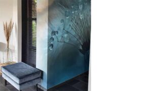 Fotobehang-dandelion-met-waterdruppels-van-klant