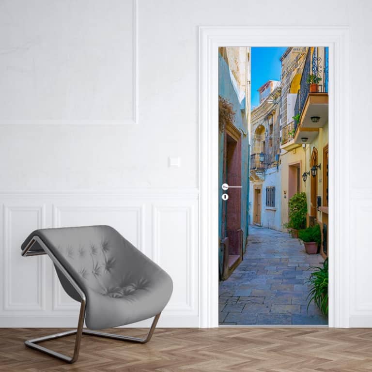 Deursticker Spaans steegje