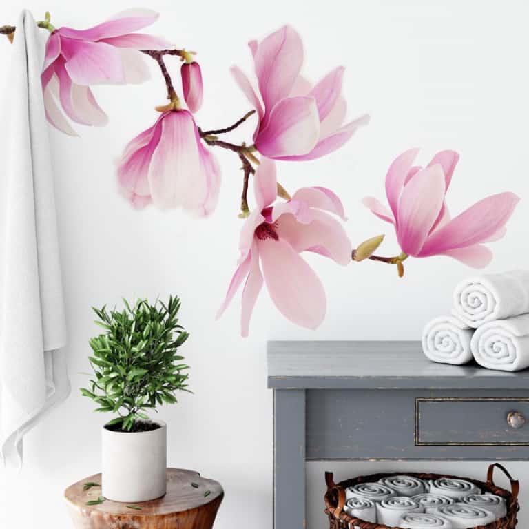 Fotobehang Magnolia tak