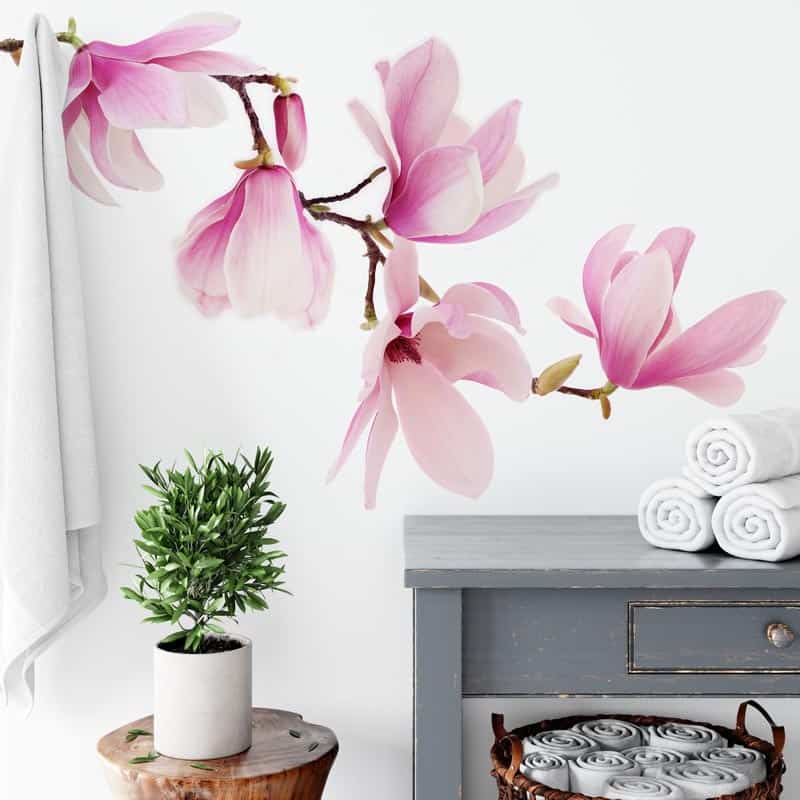 Badkamer behang Magnolia € 42,95 per m² youpri