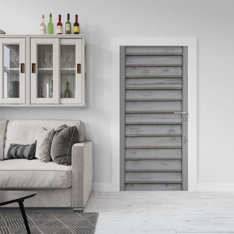 deursticker louvre VII