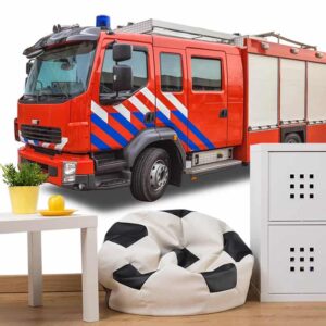 fotobehang brandweerwagen NL