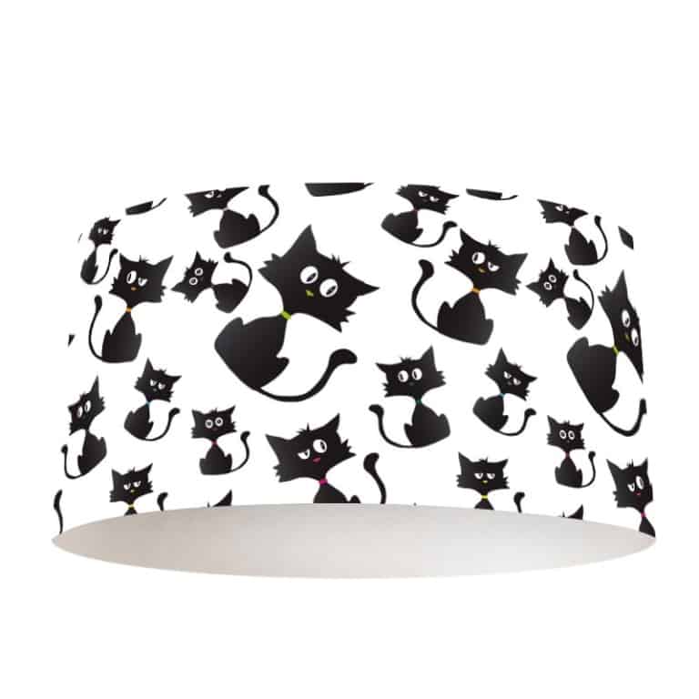 Lampenkap Crazy cats