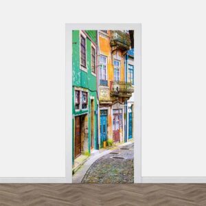 deursticker portugees straatje