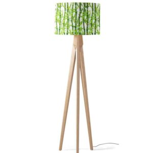 Lampenkap Bamboe in aquarel