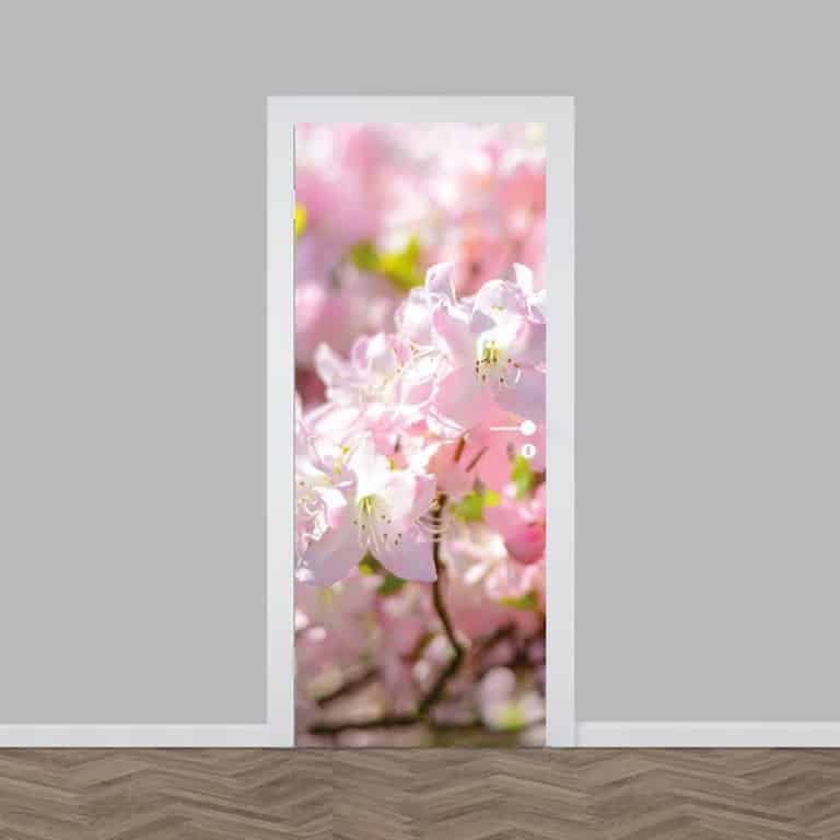 deursticker prunus bloesems