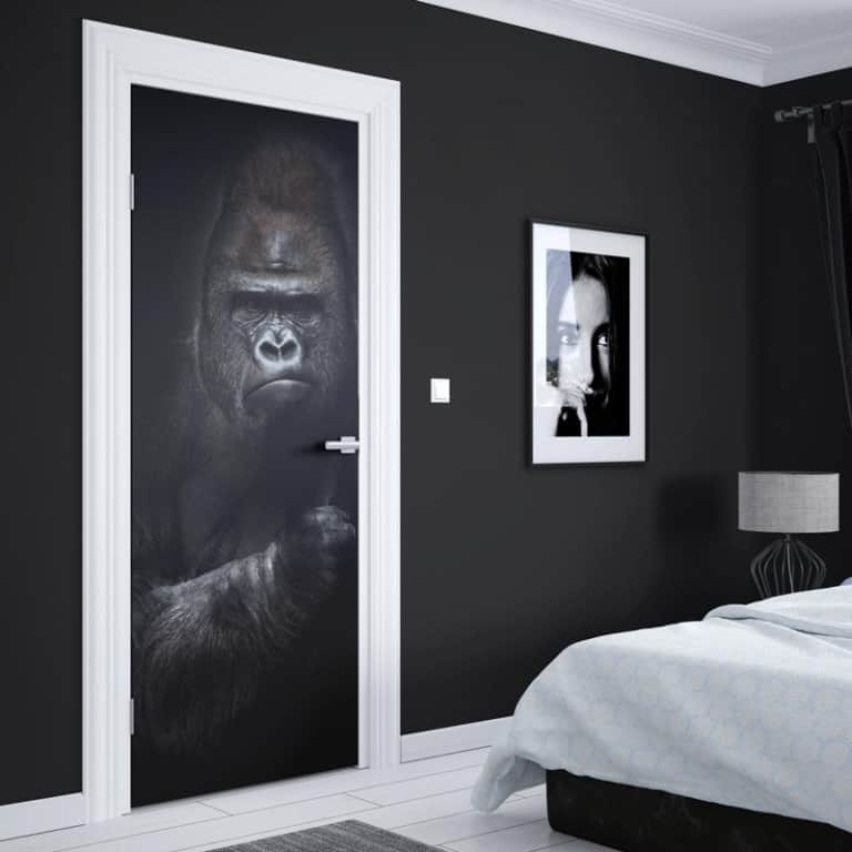 Deursticker Gorilla