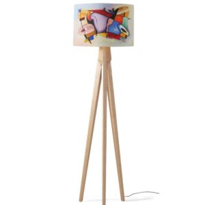 Lampenkap Coloured shapes
