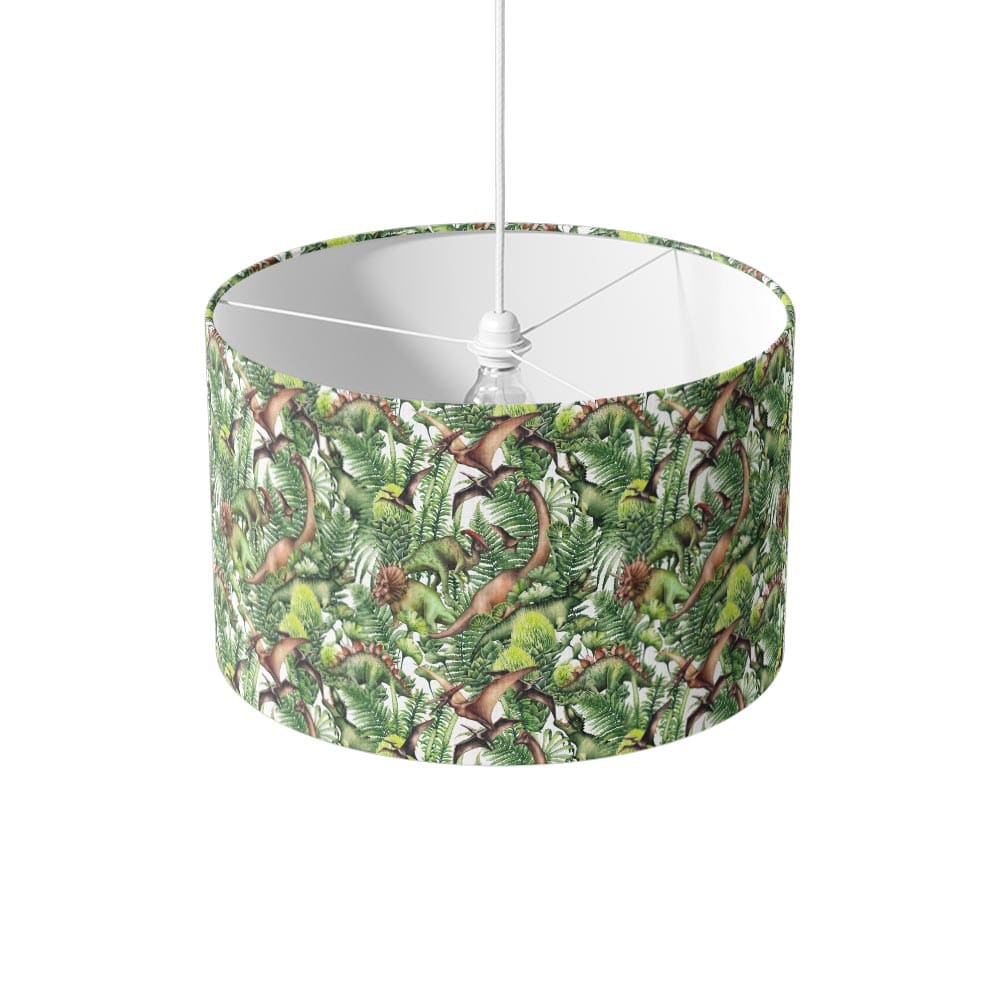 Lampenkap - KInderlamp -Lampenkap Dinosaurus spektakel