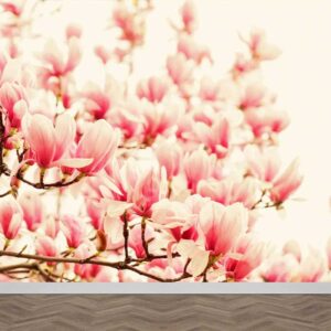 Fotobehang Vintage magnolia