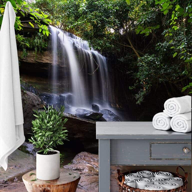 Fotobehang Waterval Thailand