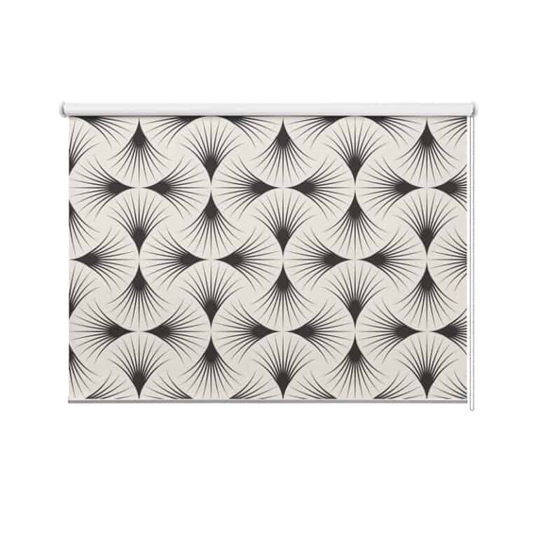 Rolgordijn Art deco patroon