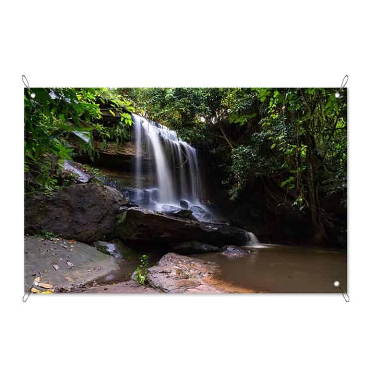 Tuinposter Natuurlijke Waterval Thailand